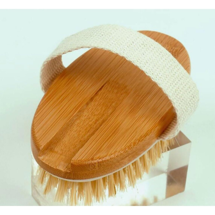 20-inch Bath Accessories for Women, Bath and Body Brushes with Hog Bristles, Long-Handle Bamboo Bath Brushes, Back Scrubber for Shower for Men