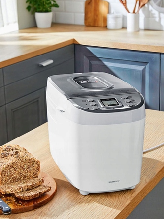 Хлібопічка SilverCrest SBB 850 E1, біла, 850 Вт