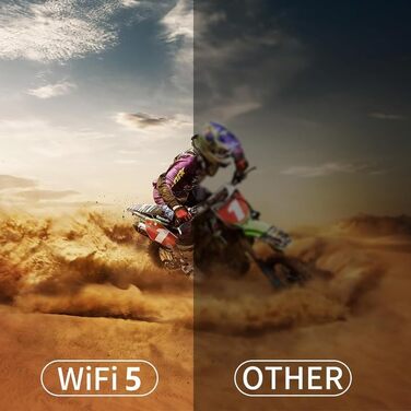 LQWELL HY300 PRO Mini Beamer: портативний проєктор 4K/1080p з Android 11, WiFi 6, Bluetooth 5.0, Airplay/Miracast, для Android/iPhone/PC/Mac/Switch (білий)