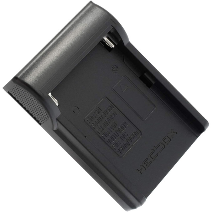 Зарядний пристрій HEDBOX 2-портовий з LCD-дисплеєм для акумуляторів Sony NP-F550, F770, F970 та Hedbox RP-NPF550, NPF770, NPF970, NPF1000
