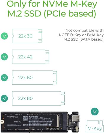 Зовнішній корпус для M.2 PCIe SSD ICY BOX IB-1817M-C31, USB 3.1 Type-C, алюмінієвий, антрацит