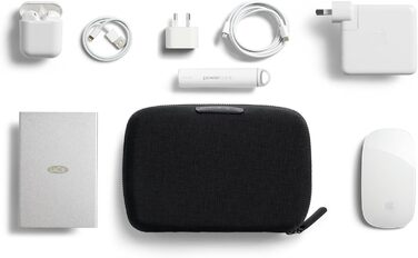 Органайзер Bellroy Tech Kit Compact для зарядних пристроїв, кабелів, миші, павербанка, USB та аксесуарів, чорний
