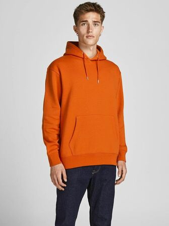 Чоловічий худі з капюшоном JACK & JONES RDD Logo, колір Hawaiian Sunset, розмір XS