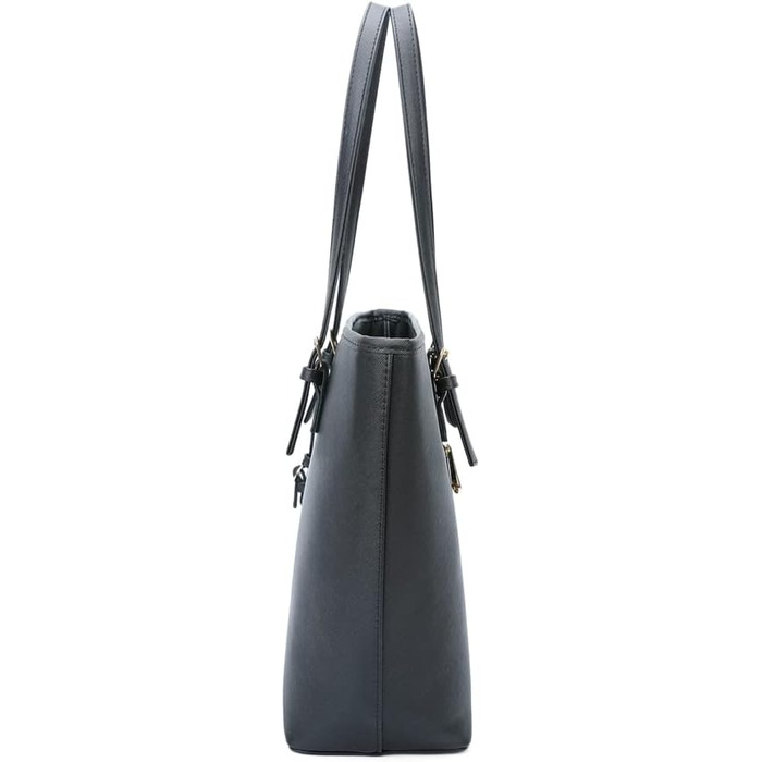 Сумка жіноча Gallantry Paris шопер з блискавкою для документів A4, чорна