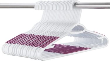 Пластикові вішалки для одягу, гнучкі, антиковзні, 30 шт. (Лідер)