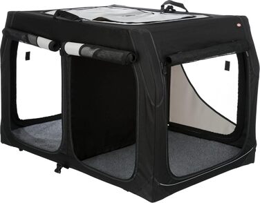 Тріксі переносна клітка для собак Vario Double, 91x60x61/57 см - комфортний дім для двох собак, безпечна та якісна переноска для тварин, 39725 L 95 x 61 x 69 см