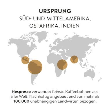 Капсули Nespresso Original: вибір еспресо та лунго, 100 шт.