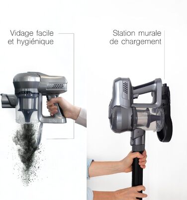 Акумуляторний пилосос 2-в-1 22.2V - Bat-H20B