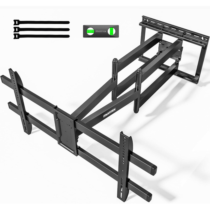 Кріплення для телевізора monTEK 1080mm для 43-90 дюймів (Flat/Curved), до 60 кг, поворотне та нахильне, VESA 800x400 mm