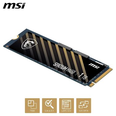 SSD MSI SPATIUM M450 1TB PCIe 4.0 NVMe M.2 - високопродуктивний накопичувач