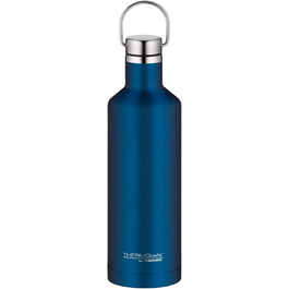 Термокружка THERMOcafé TC Traveler Bottle Sapphire Blue, 500 мл, з нержавіючої сталі, 12 годин гаряча, 24 години холодна, з ручкою