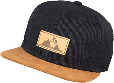 Кепка бейсболка Jumping Bird • Унісекс • Знімний козирок • Легко миється • Чорний колір