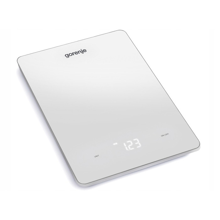 Кухонний ваги Gorenje KT10LBW, білі, 10 кг