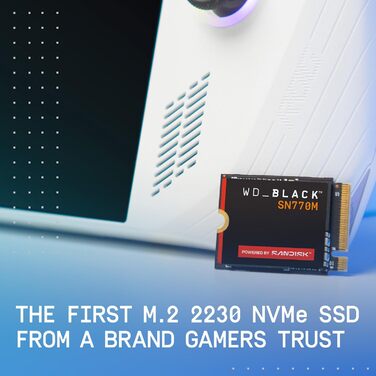 WD_BLACK SN770M 2TB NVMe SSD M.2 2230 для геймінгу (Steam Deck, Surface)