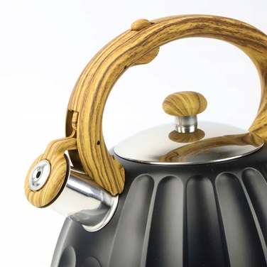 Класичний сталевий чайник Karl Hausmann, 3 л, чорний