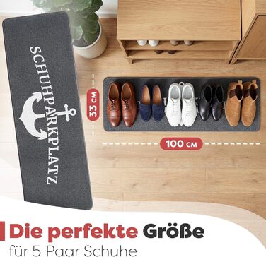 Килимок для дому 40x60 см, стійкий до прання - ідеальний розмір для вхідних дверей. Килимок для прихоплювання бруду, килимок з написом 