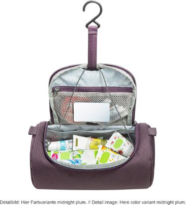 Дорожня косметичка Tatonka Care Barrel з дзеркалом та відділеннями, Red Earth, 3 л (26 x 14 x 14 см)