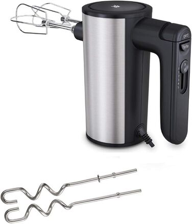 WMF Kult X Edition Hand Mixer - 400W, 5-Speed, Turbofunction, Cromargan Matte Black