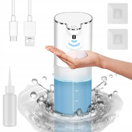 Автоматичний безконтактний дозатор для мила (настільний/настінний), 400 мл, USB
