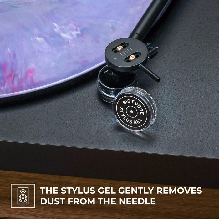 Набір для чищення вінілових платівок Big Fudge 5-в-1: щітка, засіб для чищення голки, сумка – професійний набір для догляду за вінілом