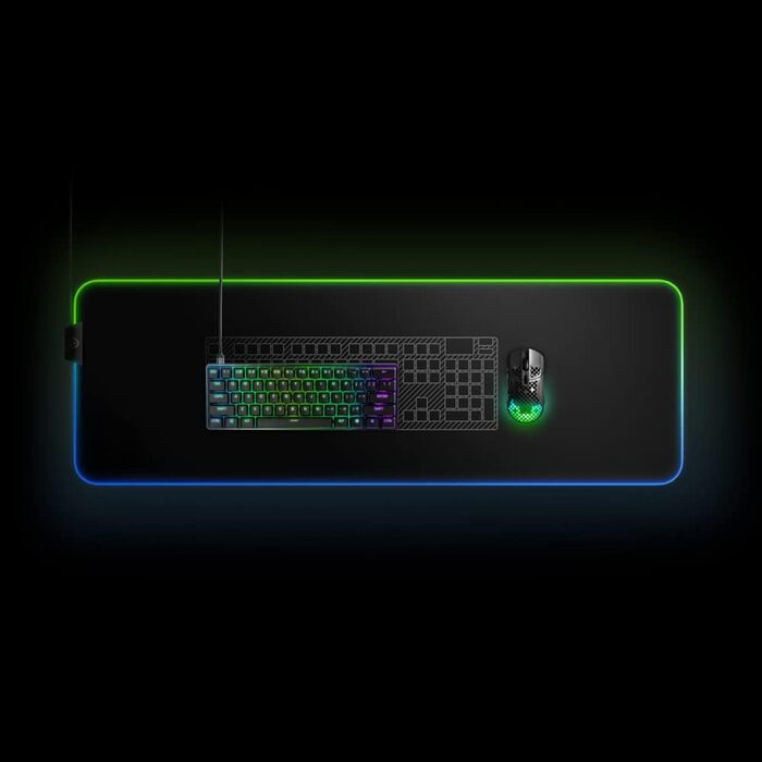 SteelSeries Apex 7 - Механічна ігрова клавіатура з OLED дисплеєм – Німецька (QWERTZ) розкладка – Оптичні перемикачі