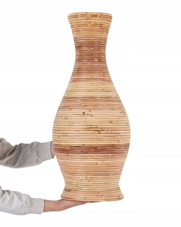 Дерев'яна ваза Beliani, 30 x 70 см