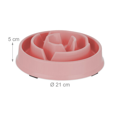 Relaxdays Anti-Sliding Pet Bowl - 400 ml