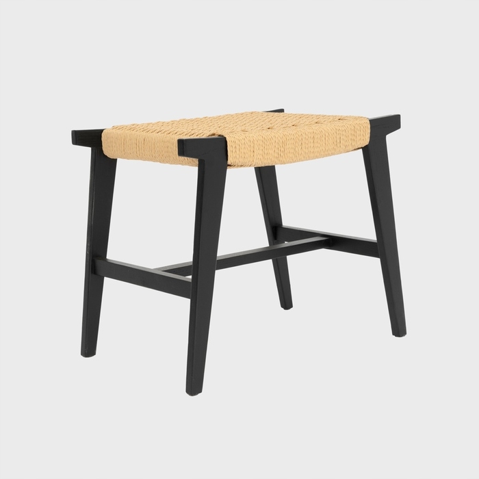 Табурет NOVUM чорний 52x34x42 см HOMLA