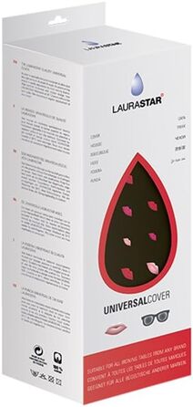 Чохол для прасування Laurastar Universal Lips: 131 x 55 см, 100% бавовна, для всіх прасувальних дощок, можна прати в пральній машині