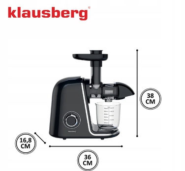 Горизонтальна шнекова соковижималка Klausberg KB 7866 150 Вт