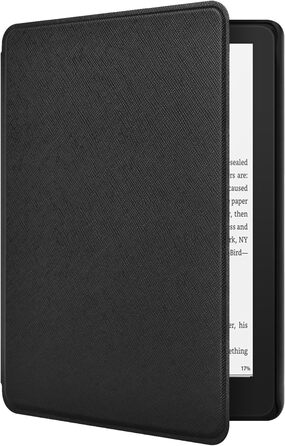 Чохол для Kindle Paperwhite (7/6/5/12 покоління) з PU шкіри, чорний