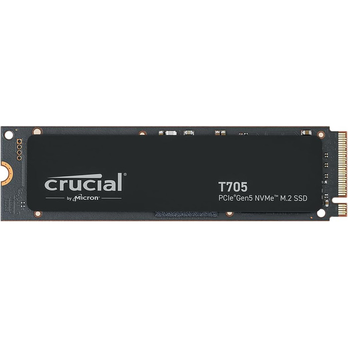SSD Crucial T705 1TB PCIe Gen5 NVMe M.2 - Швидкий накопичувач з інтерфейсом PCIe Gen5
