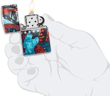 Запальничка Zippo Artist для дорослих, 540 Color, Tristan Eaton, універсальна