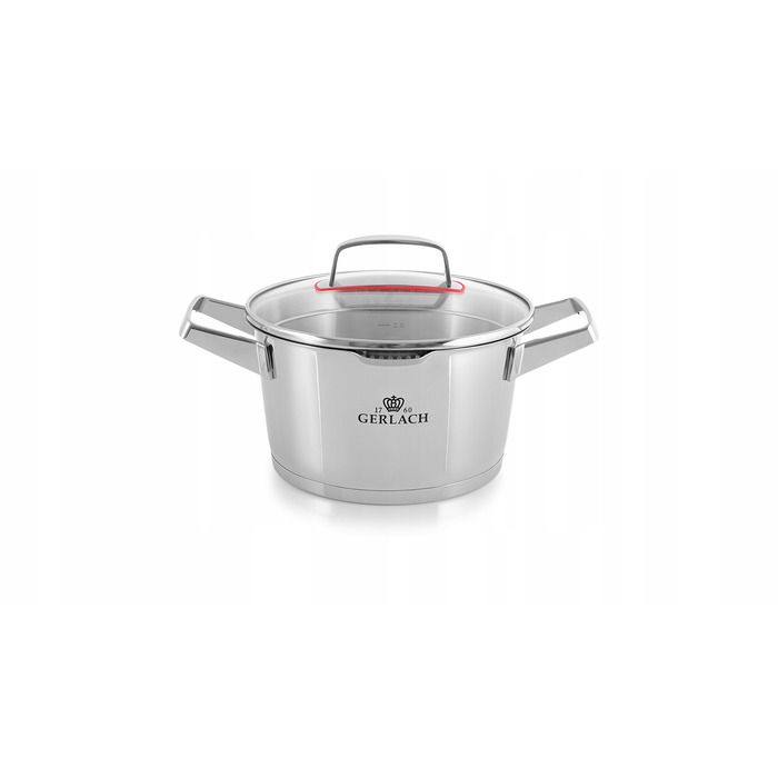 Набір каструль Gerlach Superior з нержавіючої сталі, 10 предметів