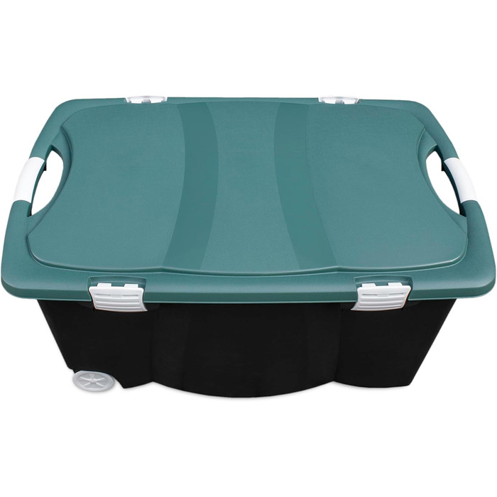 Spetebo Jumbo Allzweckbox 120 Liter with Wheels - also usable as a garden box and toy box