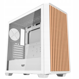 Корпус для комп'ютера darkFlash DS900WD Midi Tower (білий, ATX, загартоване скло, gaming)