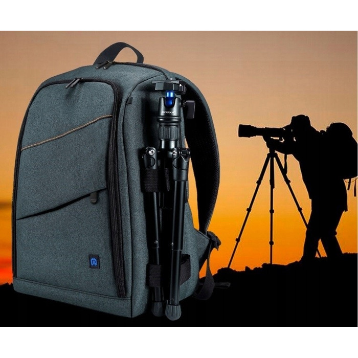 Фоторюкзак GAT 00056A2 для фотоапарата, сірий