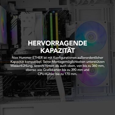 Ігровий корпус NOX Hummer BIOS Midi-Tower ATX/Micro-ATX/ITX з 8