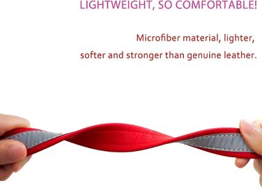 Yonsbox Персоналізоване світловідбиваче відбиваче для собак та котів - Легкий, міцний, з гравіюванням, тихим ID-брелоком та світловідбиваючою ниткою - 6 розмірів (XS–XXL) Чорний M: 29-38 см (підходить для 6-10 кг)