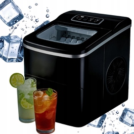 Льодогенератор StarQ, 3-6 кг/доба, швидкість 6-13 хв, чорний, 150 Вт