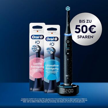 Oral-B AquaCare 6 бездротова іригатор, 3 насадки, очищувач міжзубного простору, делікатне очищення зубів та здоров'я ясен, технологія Oxyjet, 3 режими догляду за зубами, подарунок для чоловіка/жінки, білий/сірий