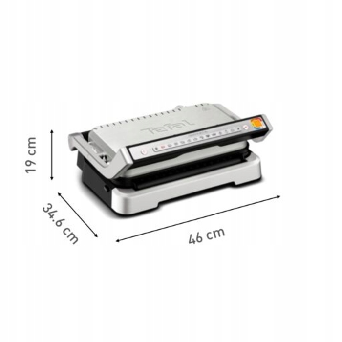 Електричний контактний гриль Tefal OptiGrill XL, розкладний, 2200 Вт