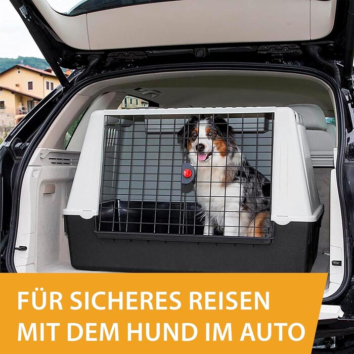 Переноска для собак Ferplast ATLAS CAR SPECIAL MINI з вентиляцією та знімним килимком (82x51x61 см)