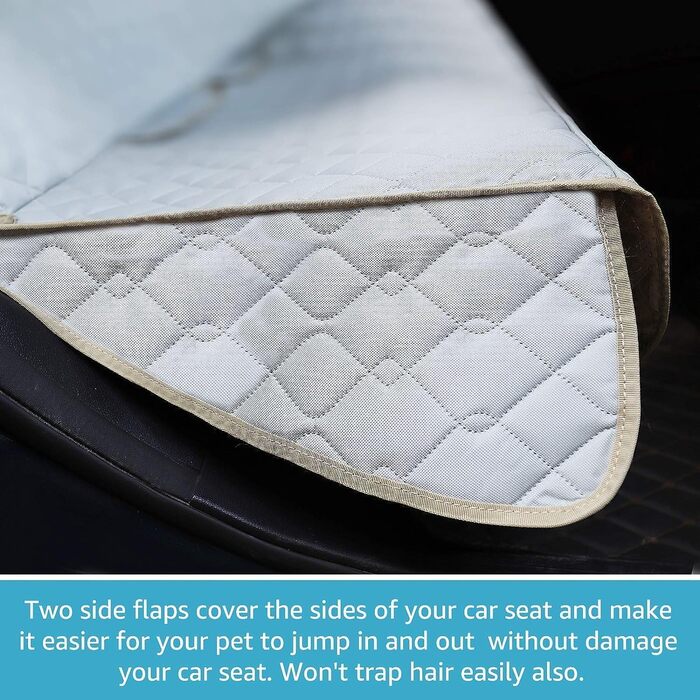 Захист сидіння для собак у машину: водовідштовхувальний чохол на заднє сидіння, захист для дітей, ковдра для собак, підходить для авто, фургонів та SUV