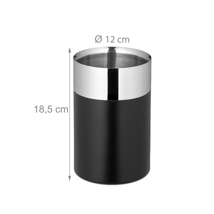 Relaxdays Stainless Steel Wine Cooler