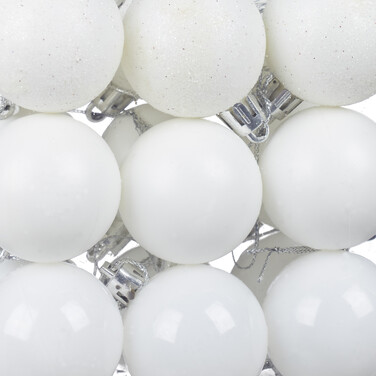 Relaxdays Set of 50 Christmas Baubles