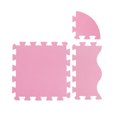 Relaxdays 36-piece Puzzle Mat with Border