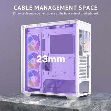 Корпус ПК GEH Antec C8 Wood Full Tower чорний (C3 ARGB White)