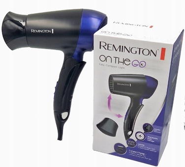 Компактний дорожній фен Remington 1400W, складаний, легкий