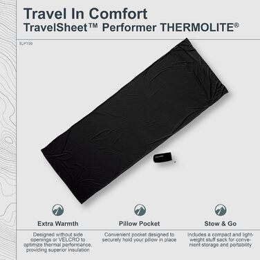 Кокон-спальний мішок Cocoon Hüttenschlafsack Thermolite Performer для туризму
